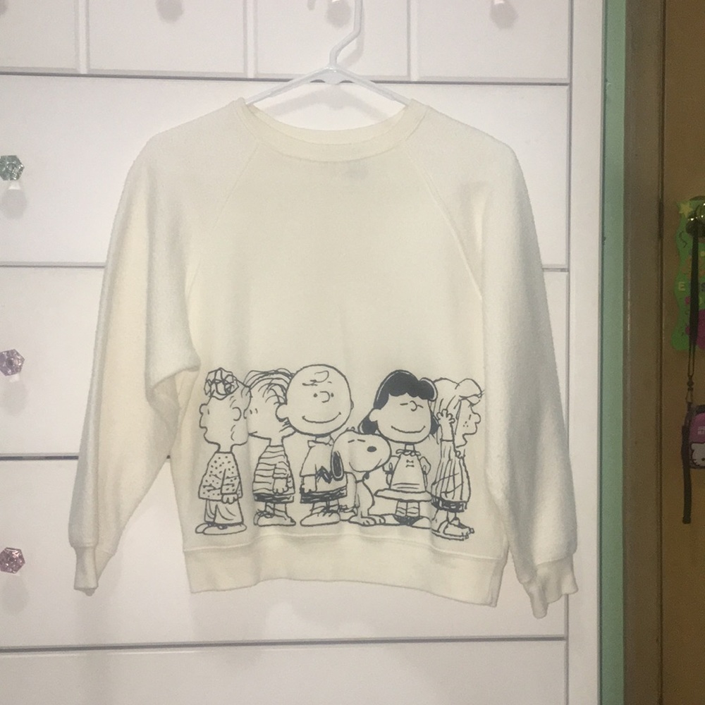 F21 Peanuts Sweater
